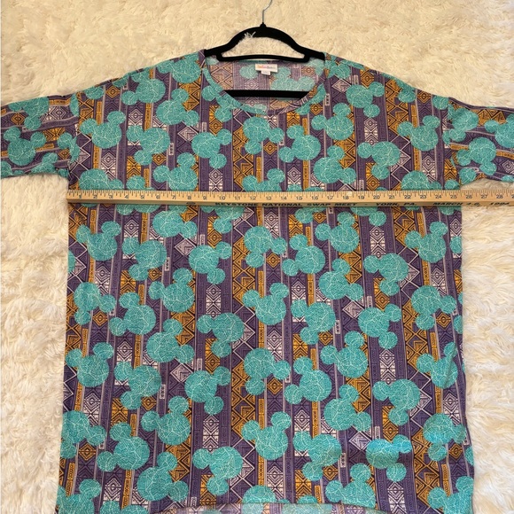 Disney Mickey Minnie LuLaRoe Irma top - Picture 4 of 5
